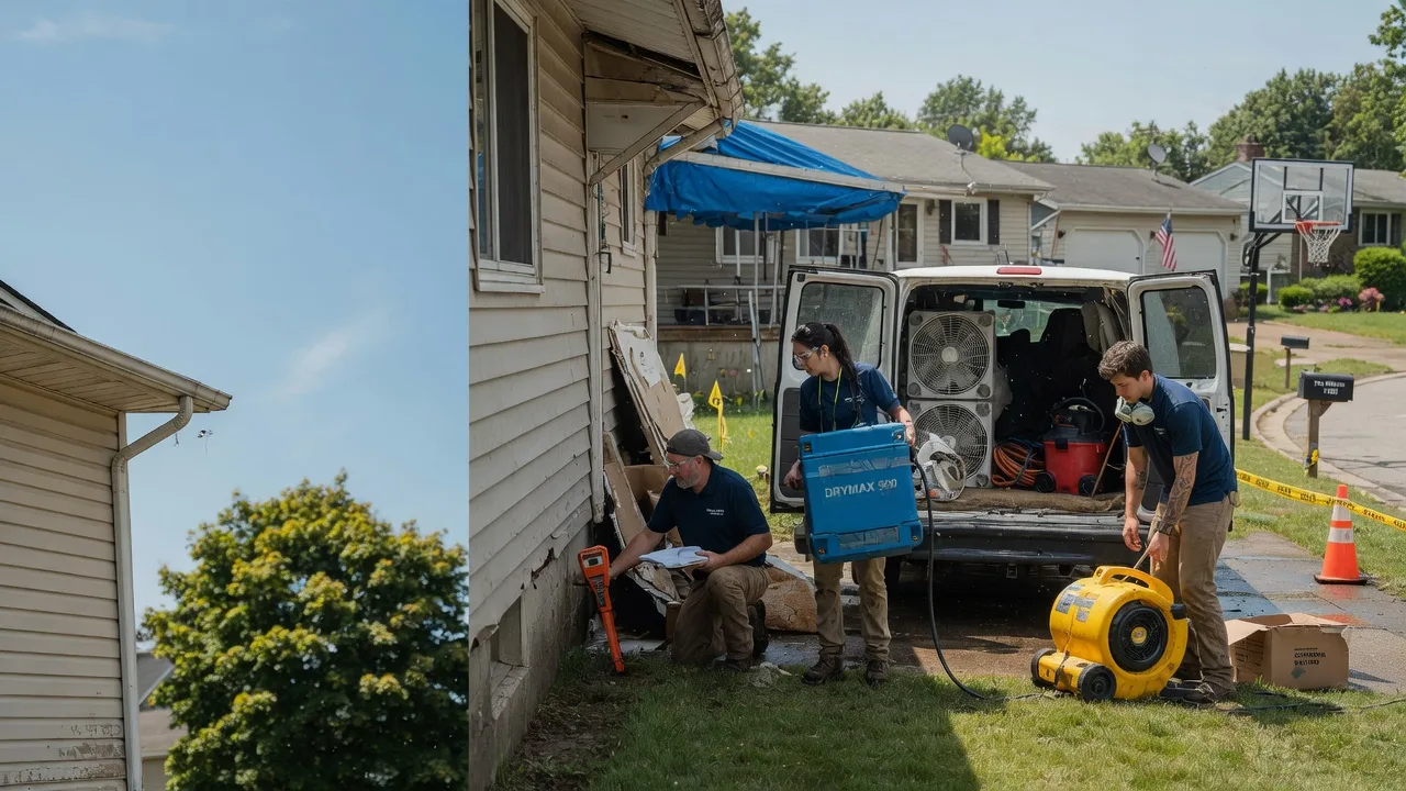 Ceiling Leak Cleanup in Argyle, WI near me
